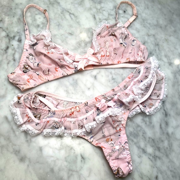 Agent Provocateur Other - Agent Provocateur Cinta Soft Cup Bra & Tho…